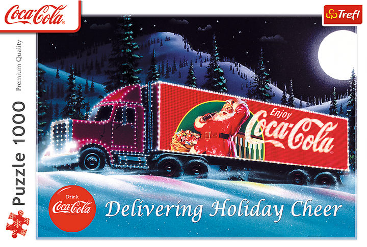 Puzzle Trefl Świąteczny karawan 1000 elementów 10941 (5900511109412) - obraz 2
