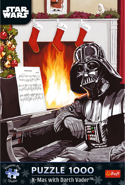 Puzzle Trefl Lucasfilm Star Wars Świetlana z Darthem Vaderem 1000 elementów 12085 (5900511120851) - obraz 2