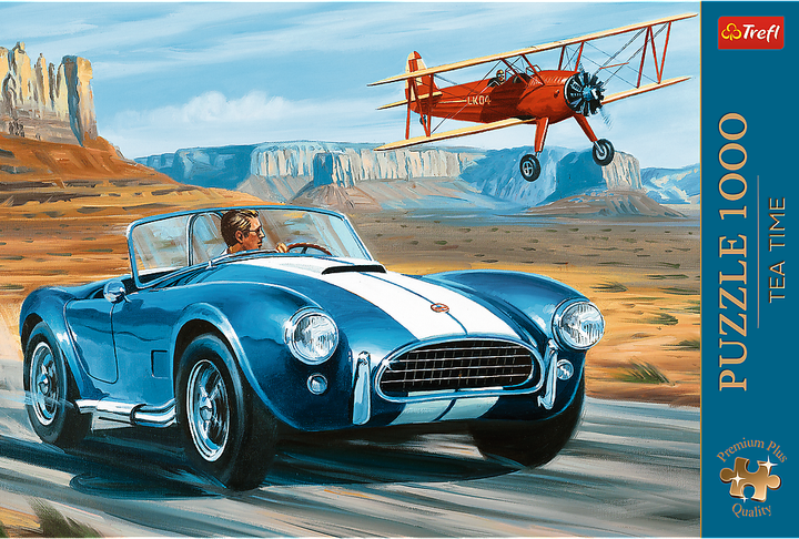 Пазл Trefl Час чаювання Пустельні перегони 1000 деталей 10844 (5900511108446) - зображення 2
