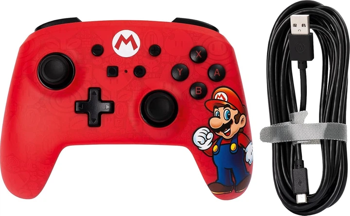 Контролер PowerA Wired Controller for Nintendo Switch Mario (1506261-01) - зображення 3
