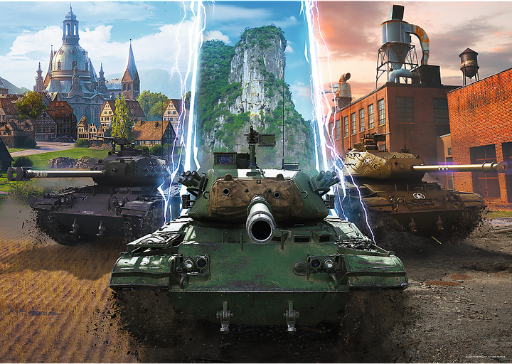 Пазл Trefl World of Tanks Час діяти 500 деталей 37535 (5900511375350) - зображення 3