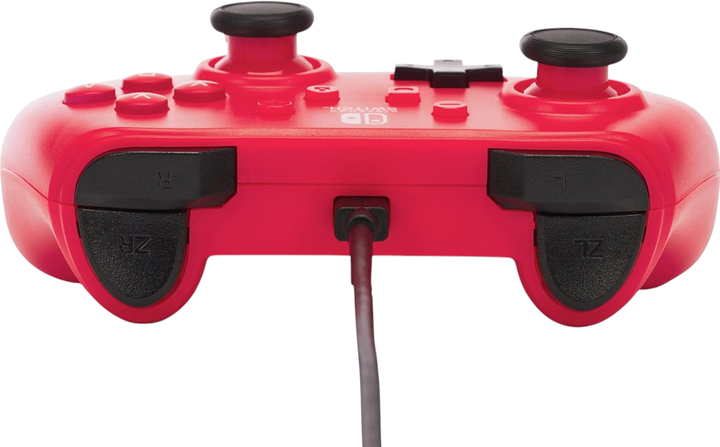 Контролер PowerA Wired Controller for Nintendo Switch Raspberry Red (NSGP0142-01) - зображення 6