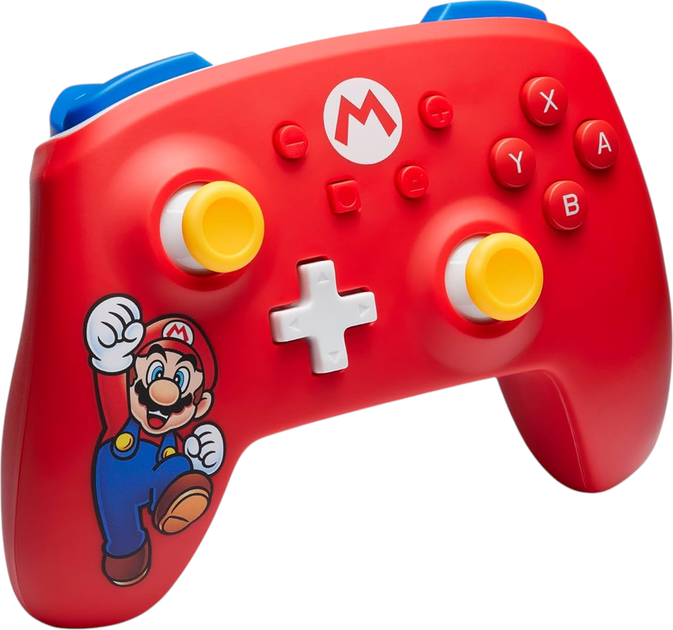 Kontroler PowerA Nintendo Switch Wireless Controller Mario Joy (NSGP0309-01) - obraz 2
