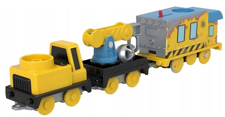 Локомотив Fisher-Price Thomas & Friends Будівельна бригада Carly i Crane HFX97 (0194735265657) - зображення 3
