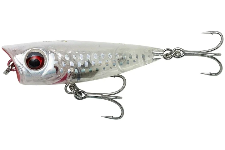 Воблер Savage Gear 3D Minnow Popper 43F 4.0г, цвет: Crystal White (4127002007) - Фото 1 Воблер Savage Gear 3D Minnow Popper 43F 4.0г, цвет: Crystal White (4127002007) - изображение 1
