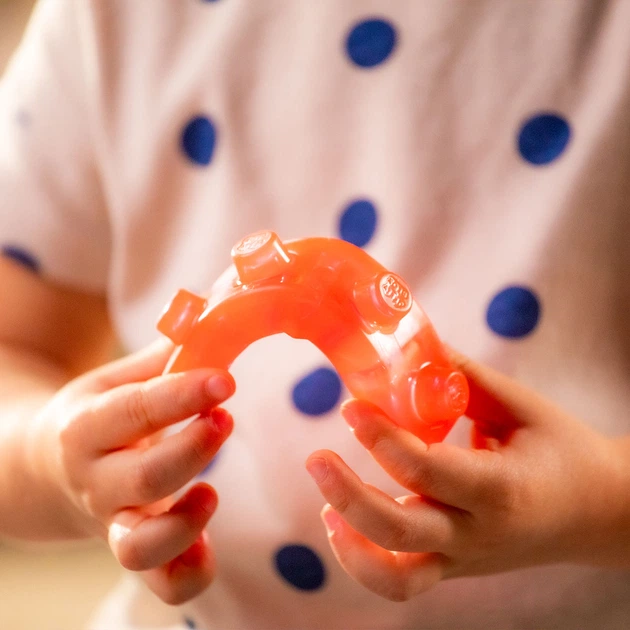 Сенсорний набір конструктор Goliath Jelly Blox Барвистий трактор 932945 (8720077329454) - зображення 3