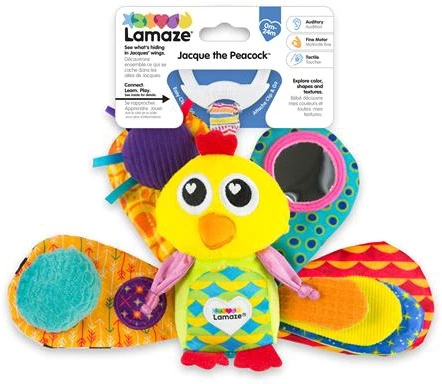 М'яка іграшка-підвіска Lamaze Павич з пискавкою L27013 (796714270135) - зображення 2