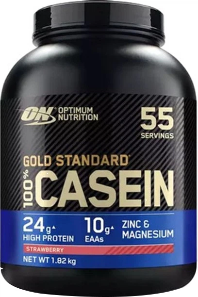 Протеїн Optimum Nutrition Gold Standard 100% Casein 930 г Strawberry (5060469987415) - зображення 1