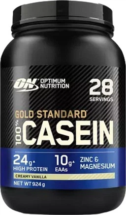 Протеїн Optimum Nutrition Gold Standard 100% Casein 896 г Creamy Vanilla (5060469989884) - зображення 1