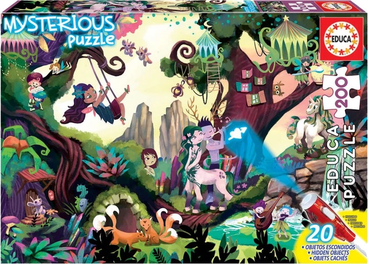 Puzzle-zagadki Educa Magiczny las 200 elementów 18612 (8412668186125) - Zdjęcie 1 Puzzle-zagadki Educa Magiczny las 200 elementów 18612 (8412668186125) - obraz 1