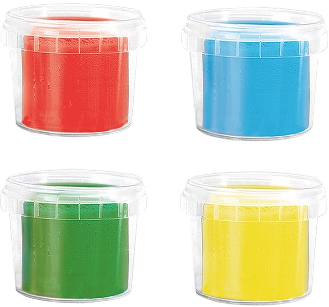 Ciastolina nie wysychająca Ses Creative Feel good dough Koloryt 4 kolory (8710341005115) - obraz 2