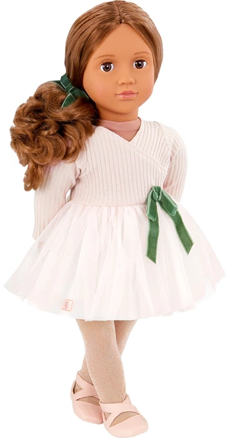 Laleczka Our Generation Carlota w sukience baletowej 46 cm (BD31425Z) - obraz 1