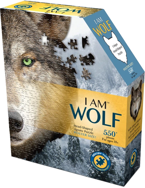 Пазл I AM Вовк 550 елементів (TOYS3003) - зображення 1