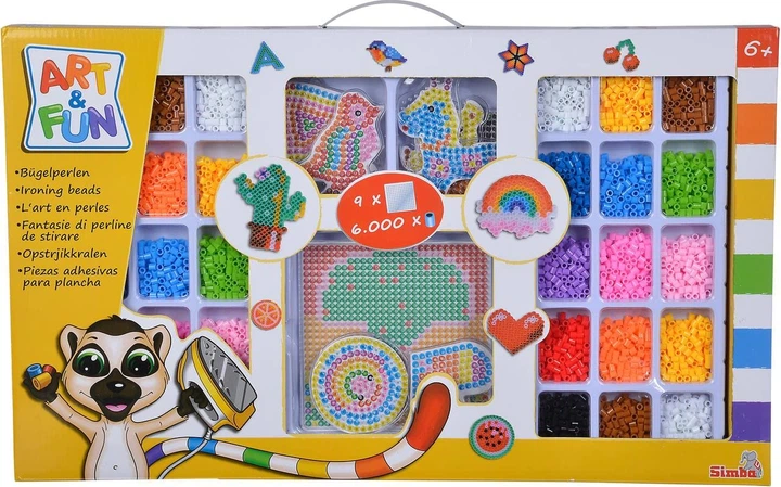 Термомозаїка Simba Toys 6000 елементів 9 трафаретів (6374147) - зображення 1