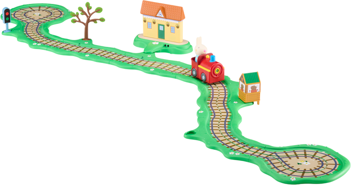 Ігровий набір Peppa Pig з фігурками Залізна дорога 08344 (5029736083441) - зображення 2