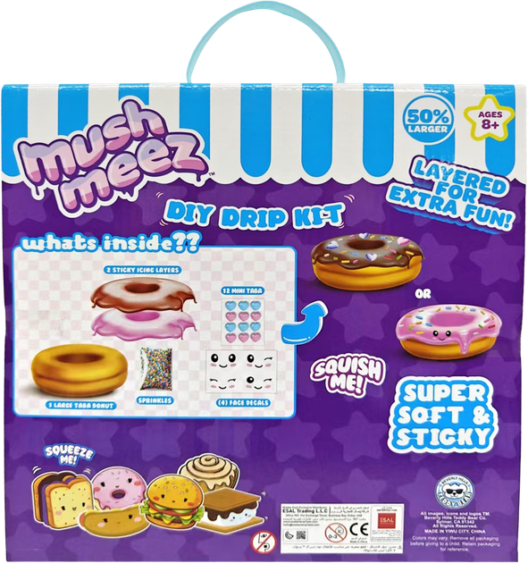 Набір для виготовлення іграшки-антистрес Mushmeez Сквіш Taбa MU04793 (603154047930) - зображення 2