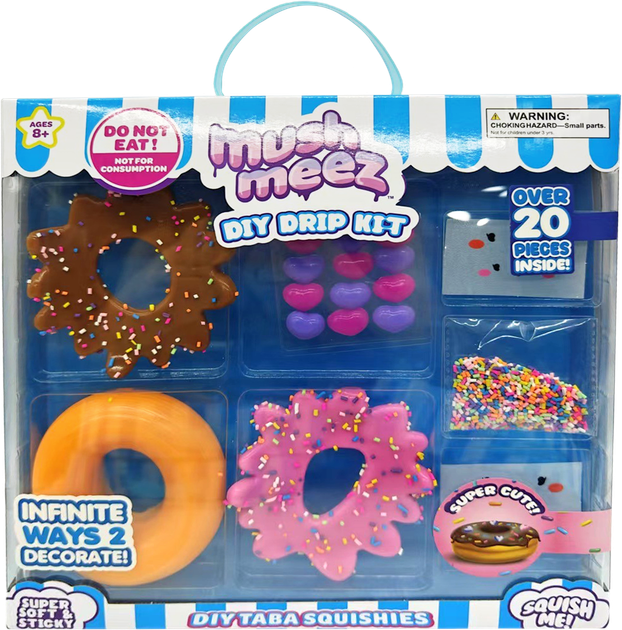 Набір для виготовлення іграшки-антистрес Mushmeez Сквіш Taбa MU04793 (603154047930) - зображення 3