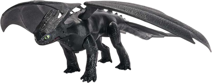 Smok zabawkowy Dragons Jak wytresować smoka Bezzębny z efektami dźwiękowymi SM66662/9580 (681147059580) - obraz 2