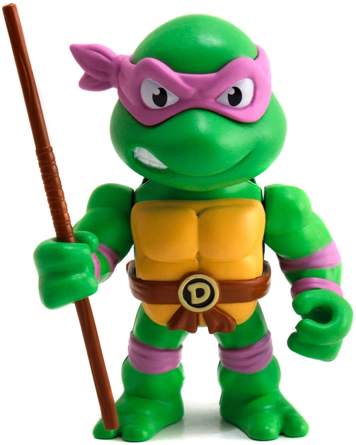 Figurka metalowa Jada Wojownicze Żółwie Ninja 4 Donatello 10 cm 253283003 (4006333071195) - obraz 1