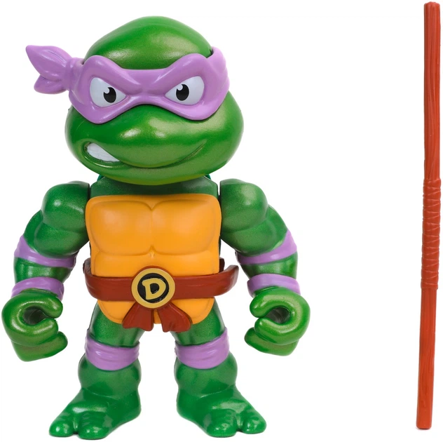 Figurka metalowa Jada Wojownicze Żółwie Ninja 4 Donatello 10 cm 253283003 (4006333071195) - obraz 5