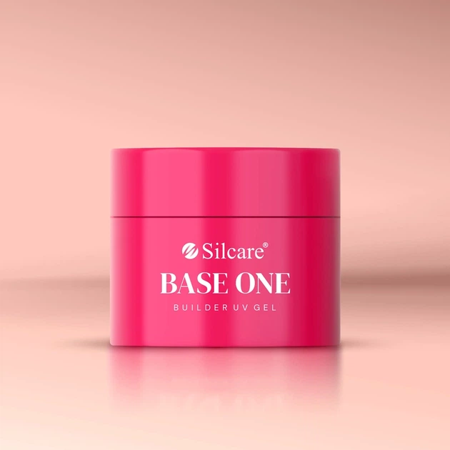 Гель для нарощування нігтів Silcare Base One Vanillia Rose 50 г (5902560565881) - зображення 4