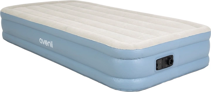 Materac dmuchany Avenli jednoosobowy z wbudowaną pompką 191x99x33 cm 24135EU (6920388697620) - obraz 1