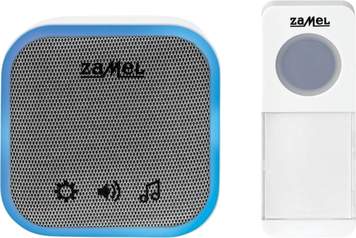 Dzwonek bezprzewodowy sieciowy Zamel Foxtrot II ST-935 (5903669495345) - obraz 1