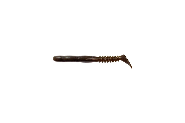 Силікон Reins Rockvibe Shad 3"/ 15шт, колір: 002 Green pumpkin (4306506002) - Фото 1 Силікон Reins Rockvibe Shad 3"/ 15шт, колір: 002 Green pumpkin (4306506002) - зображення 1