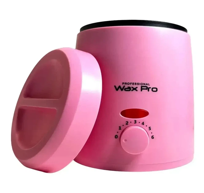 Воскоплав баночный WAX PRO -200 Розовый - Фото 1 Воскоплав баночный WAX PRO -200 Розовый - изображение 1