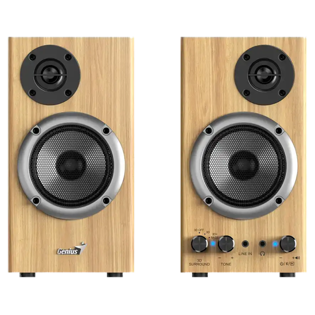 Акустика GENIUS SP-HF520BT, Pine Wood 31730054403 - Фото 1 Акустика GENIUS SP-HF520BT, Pine Wood 31730054403 - изображение 1