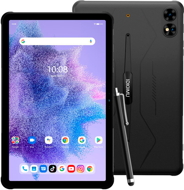 Планшет Umidigi Active T1 (MT09) 8/128Gb Black LTE UA UCRF - Фото 5 Планшет Umidigi Active T1 (MT09) 8/128Gb Black LTE UA UCRF - изображение 5