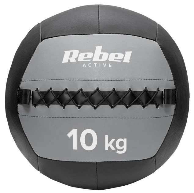 М'яч медичний для вправ Rebel Active RBA-3107-10 10 кг (5901890102070) - зображення 1