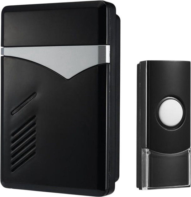 Dzwonek bezprzewodowy Haushalt Czarny (QH-822A BLACK) - obraz 1