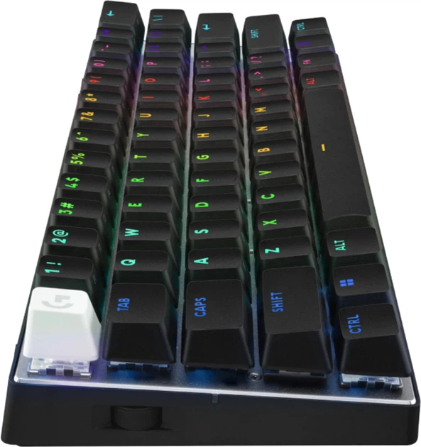 Klawiatura bezprzewodowa Logitech G PRO X 60 LIGHTSPEED Nordic GX Tactile USB/Wireless Black (920-011909) - obraz 4