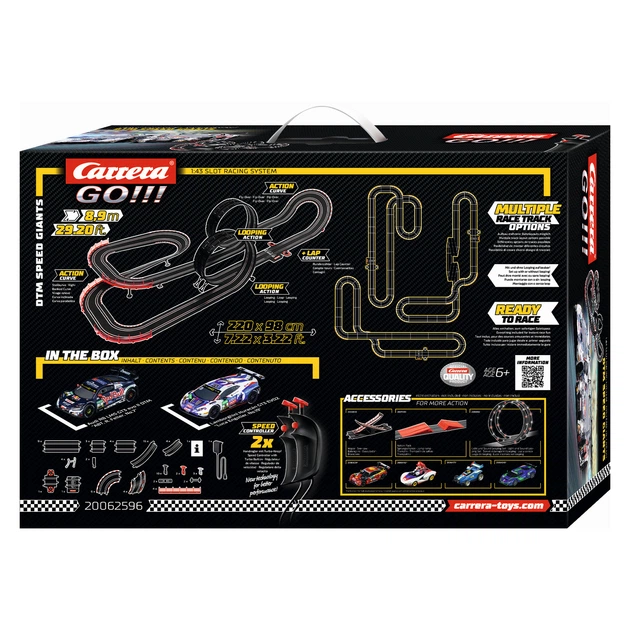Автотрек Carrera GO!!! Гиганты скорости DTM длина трассы 8.9 м (CR