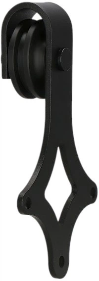 Система для розсувних дверей Springos HA5002 183 см barn door з декоративними фурнітурами, напрямна до 100 кг Чорна (5907719420363) - зображення 5