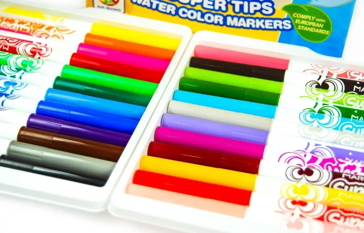 Набор фломастеров Marco Super Washable 24 цвета (1630-24CB) - Фото 3 Набор фломастеров Marco Super Washable 24 цвета (1630-24CB) - изображение 3