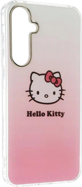 Панель Hello Kitty IML Gradient Electrop Kitty Head для Samsung Galaxy A55 Pink (HKHCSA55HDGKEP) - зображення 2