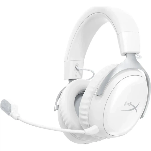 Игровые наушники HyperX Cloud III S Wireless White (AX6G1AA