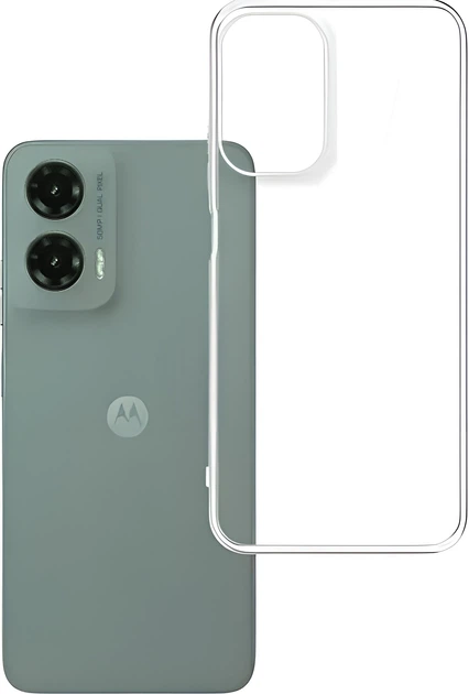 Панель 3MK Clear Case для Motorola Moto G35 5G Transparent (5903108608916) - зображення 2