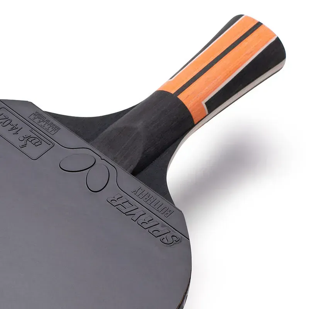 Ракетка для настільного тенісу Butterfly Timo Boll Comfort Junior FL, чорно-червона - изображение 3