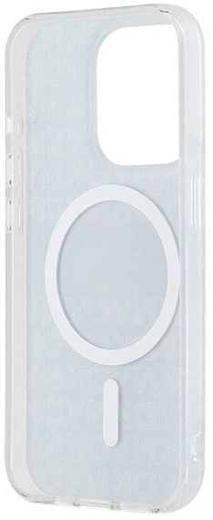 Etui DKNY IML Mono & Stripe MagSafe do Apple iPhone 15 Pro Black (3666339268114) - obraz 6