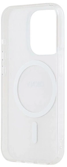 Etui DKNY IML Mono & Stripe MagSafe do Apple iPhone 15 Pro Pink (3666339267698) - obraz 7