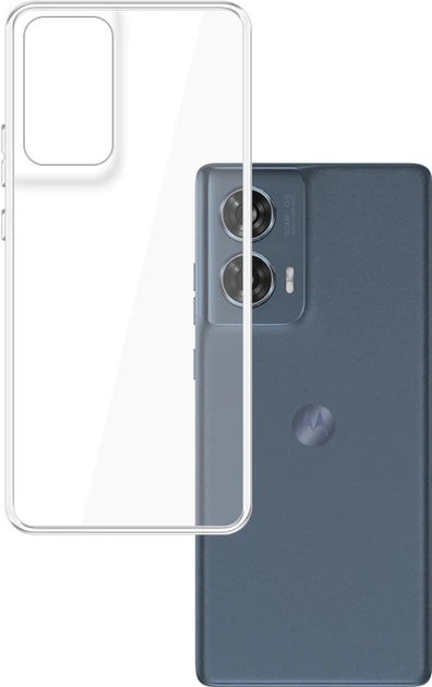 Панель 3MK Clear Case для Motorola Moto Edge 50 Fusion Transparent (5903108574211) - зображення 2