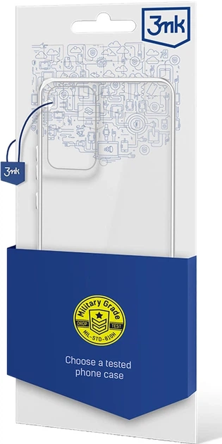 Панель 3MK Clear Case для Motorola Moto Edge 50 Fusion Transparent (5903108574211) - зображення 3