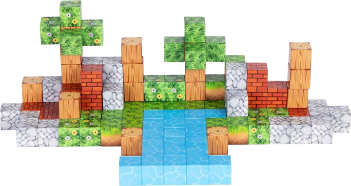 Klocki magnetyczne ModernHome by Multistore 119 elementów HC737468 (5905817008407) - obraz 4