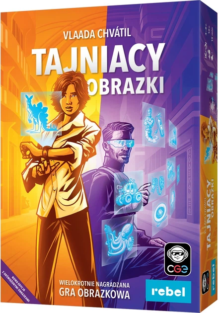 Gra planszowa Rebel Tajniacy Obrazki (edycja polska) (5906954790774) - obraz 1