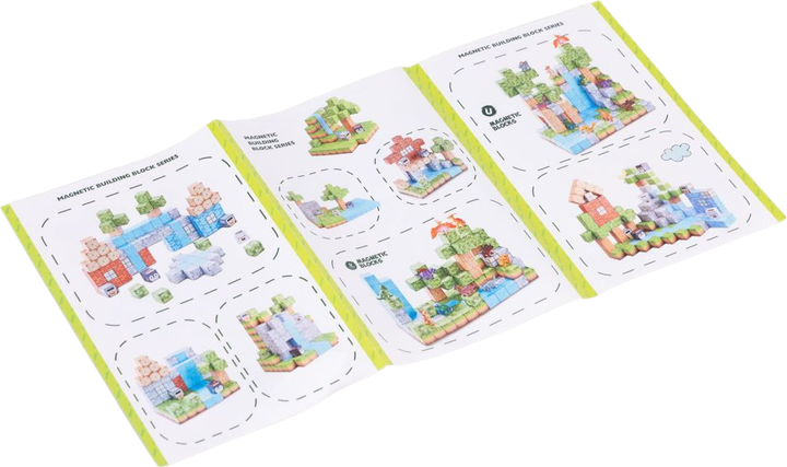 Klocki magnetyczne ModernHome by Multistore 87 elementów HC713654 (5905817008469) - obraz 6