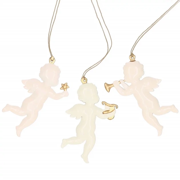 Ozdoby Świąteczne „Aniołki” Springos CA0757 3 szt. (5907719423647) - obraz 3