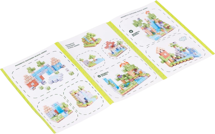 Klocki magnetyczne ModernHome by Multistore Dinozaury 142 elementy HC713651 (5905817008421) - obraz 5